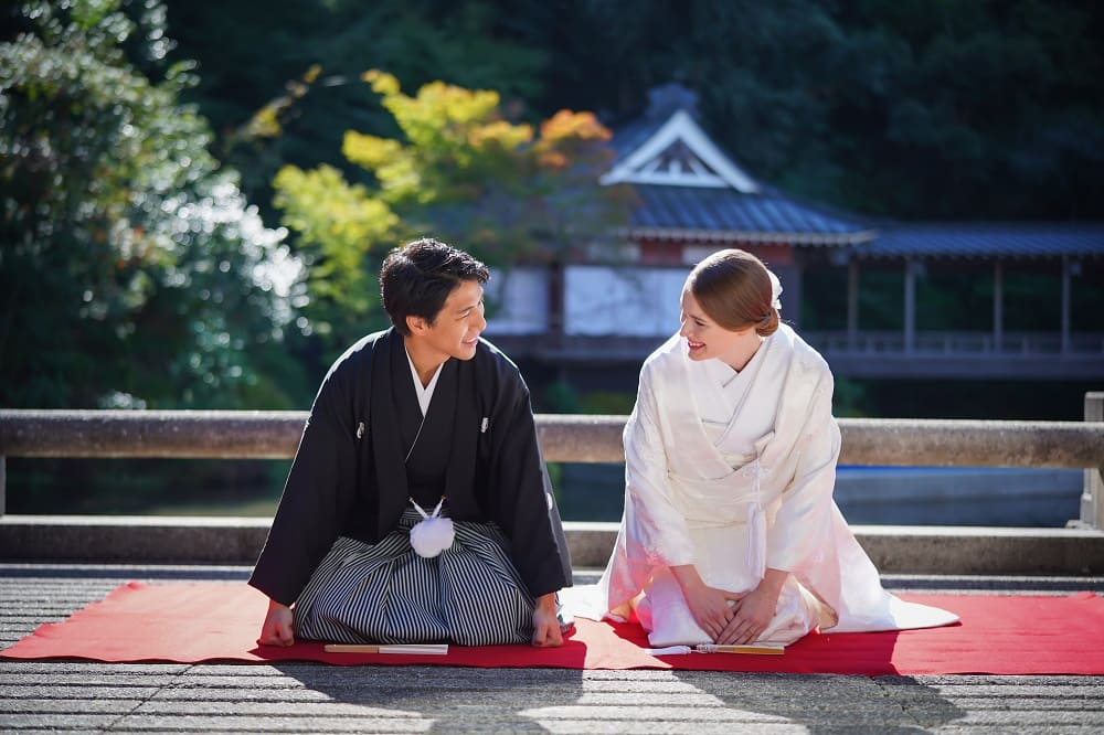 Traditional wedding Kimono