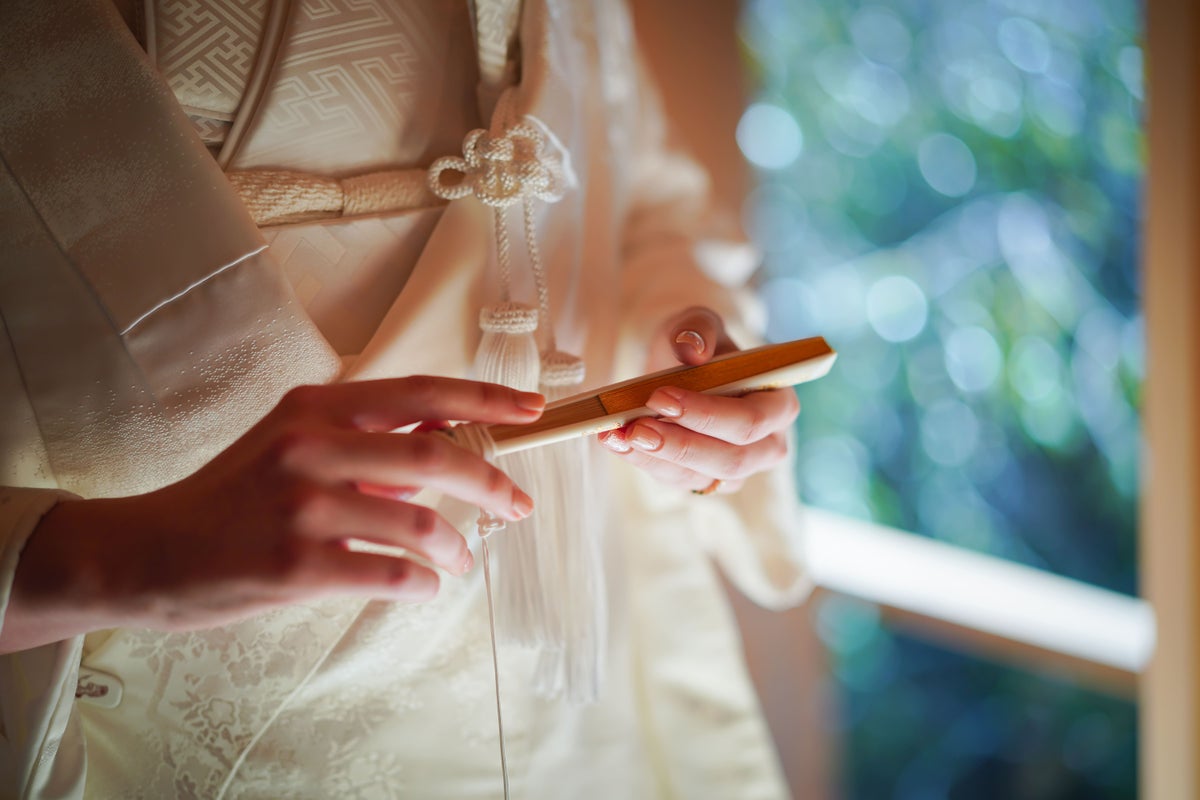 Traditional wedding Kimono