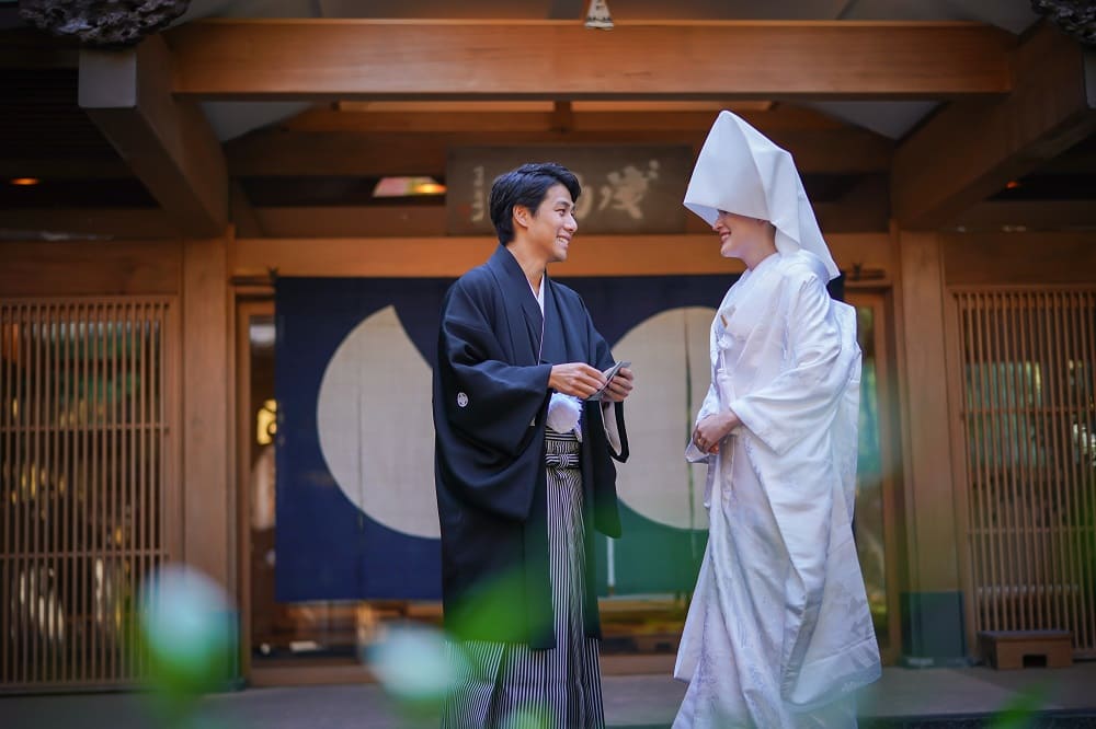 Traditional wedding Kimono