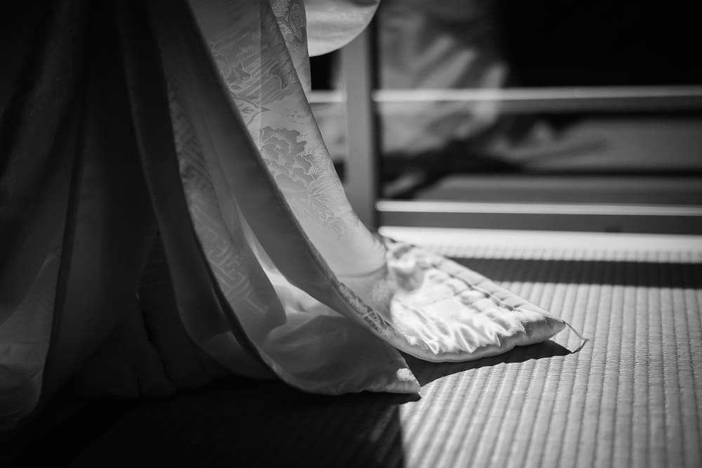 Traditional wedding Kimono