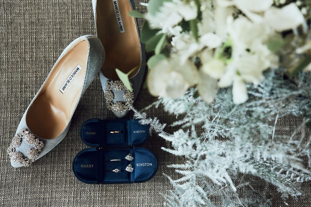 snow wedding