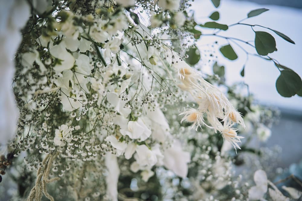 snow wedding