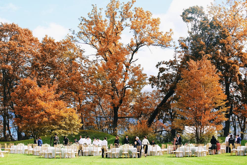 Autumn wedding